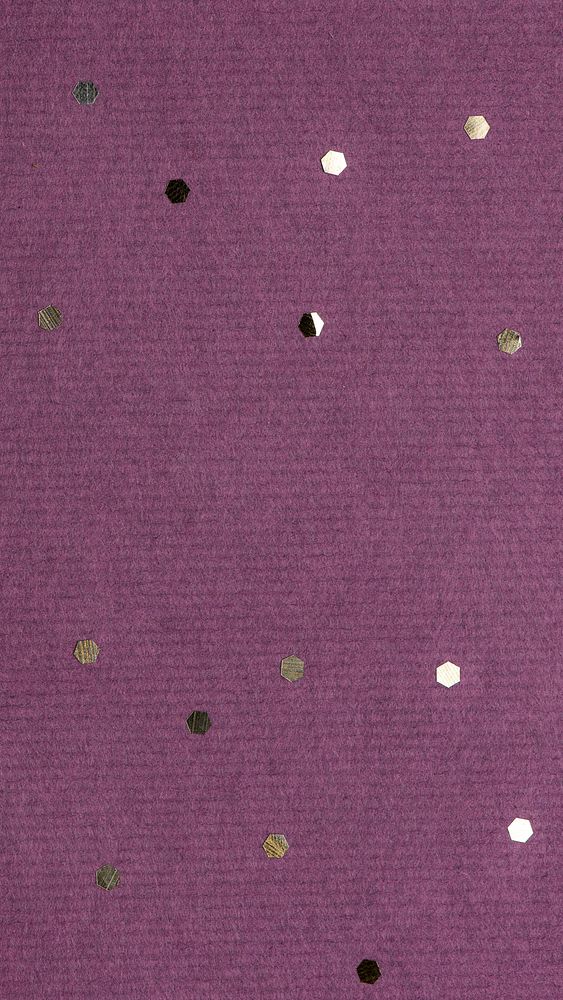 Glittery purple paper phone background