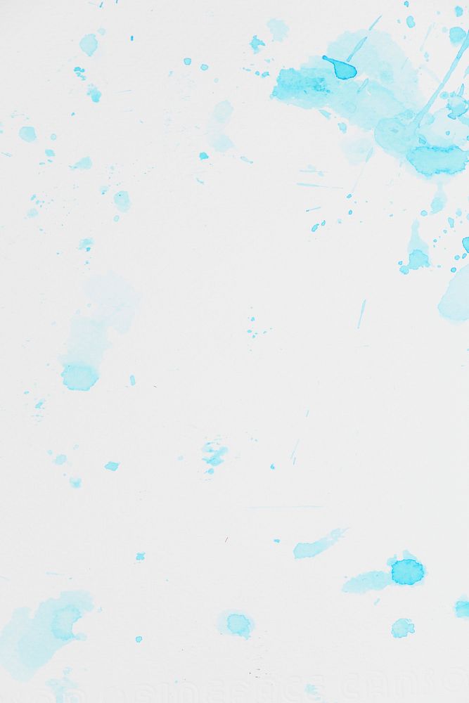Simple blue watercolor background wallpaper