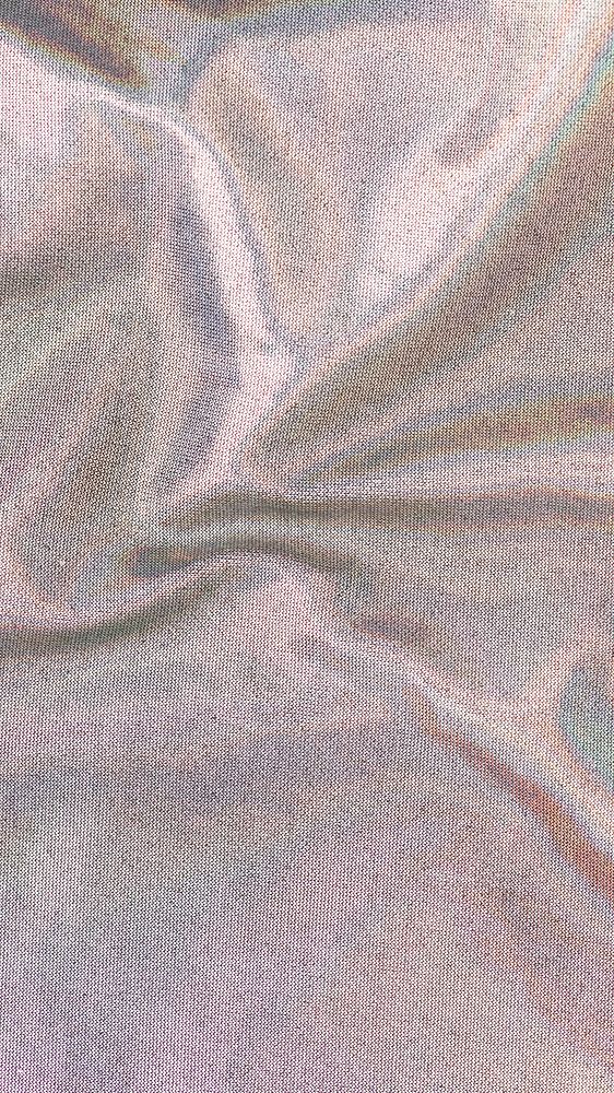 Blank holographic textile phone background