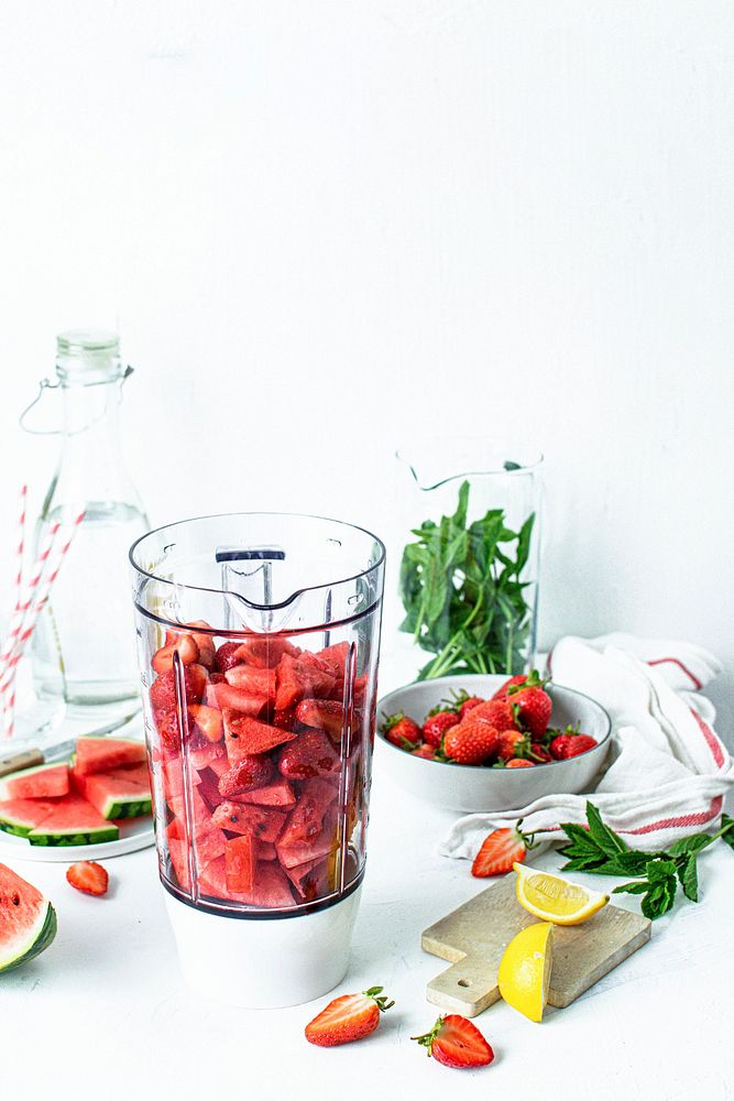 Strawberry watermelon lemonade juice ingredients