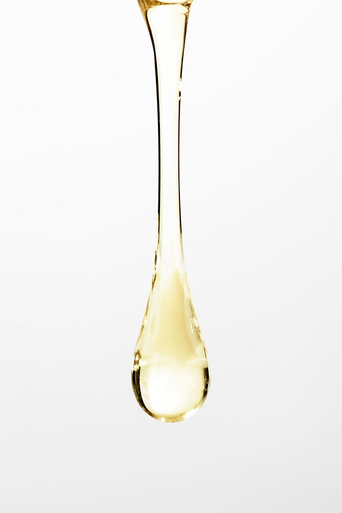 Yellow dripping oil psd vegetable oil