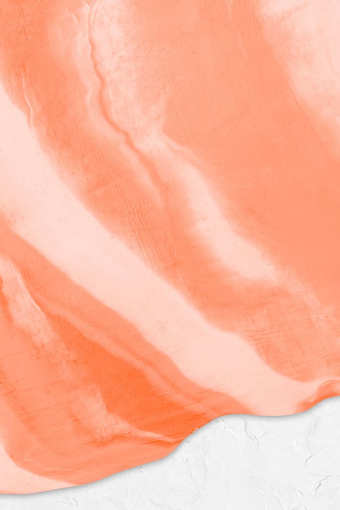 Creative clay textured background in orange border DIY tie dye art abstract style