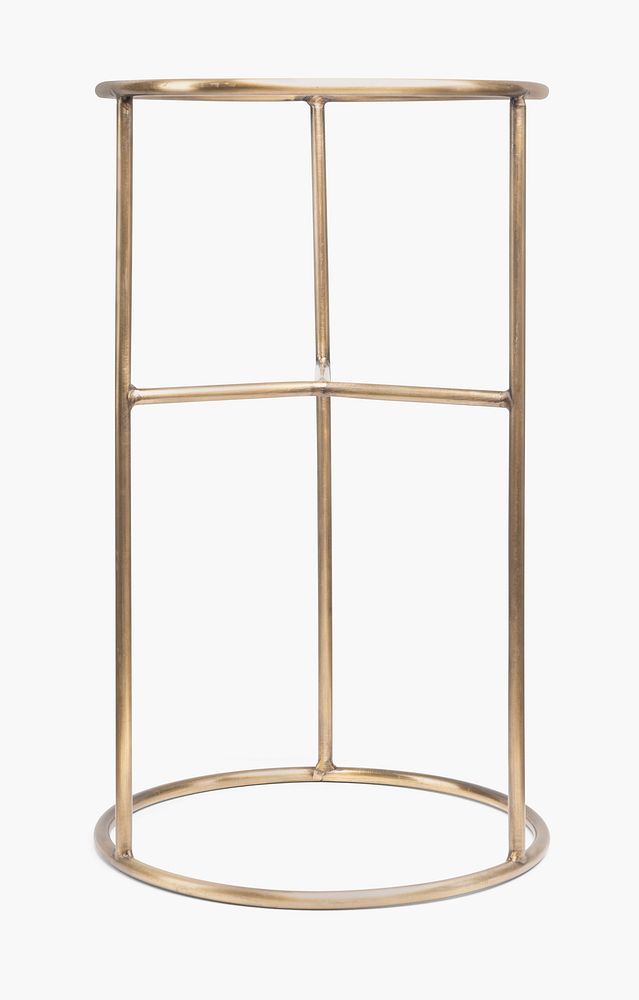 Luxury brass plant stand for pots