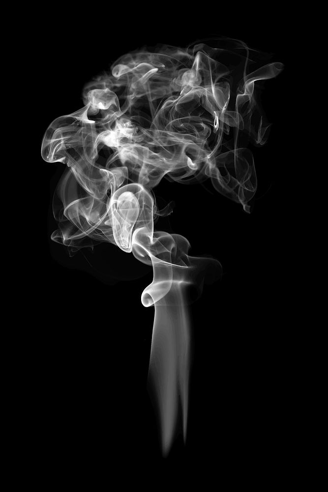 Smoke textured effect vector, in white realistic design