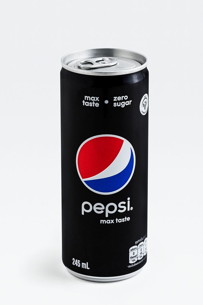 Cold pepsi max taste in a can. JANUARY 29, 2020 - BANGKOK, THAILAND