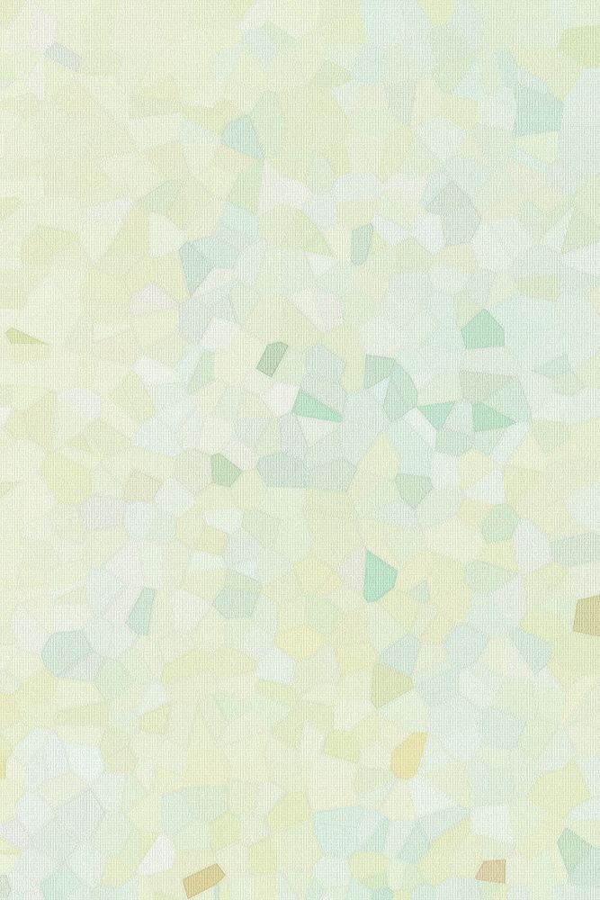 Green polygon abstract mobile phone wallpaper