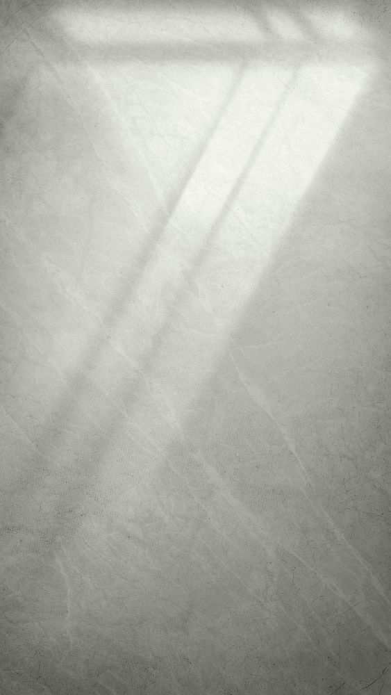 Shadow on a light gray marble textured mobile phone wallpaper