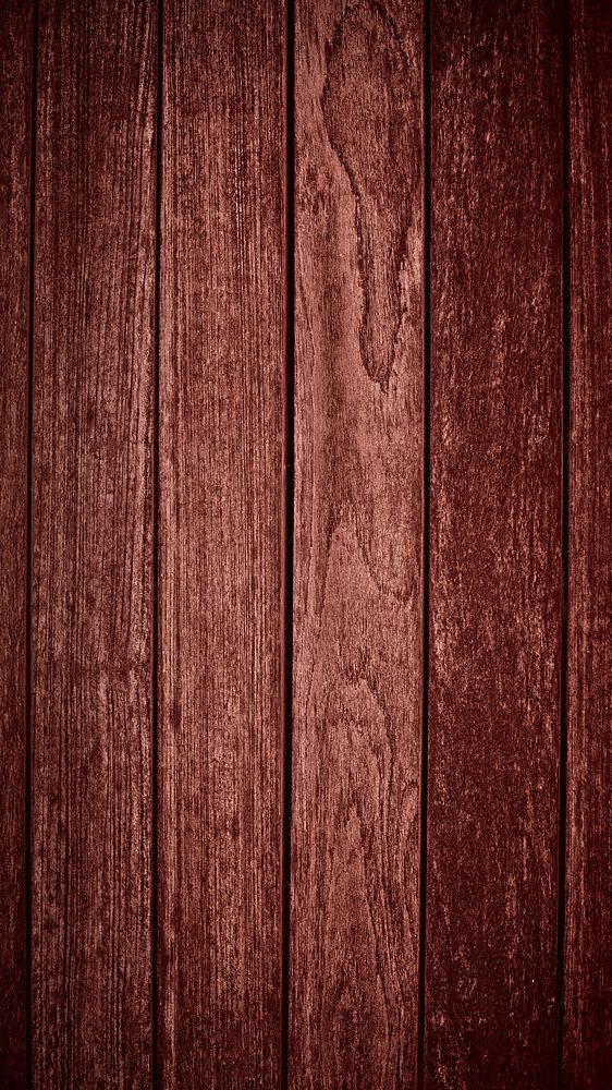 Red wood textured mobile wallpaper background
