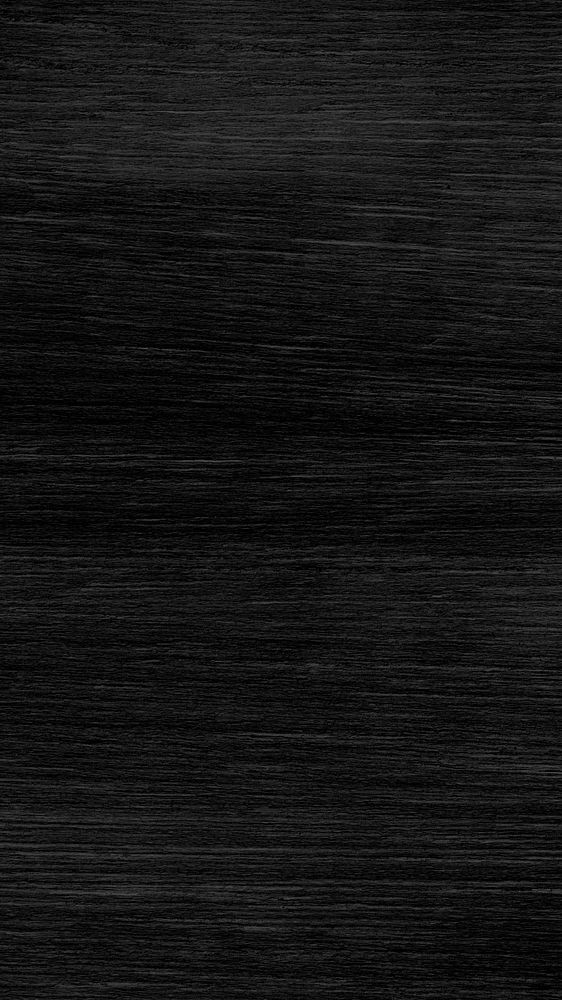 Blank black wooden textured mobile wallpaper background