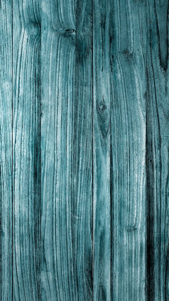 Blue wood textured mobile wallpaper background