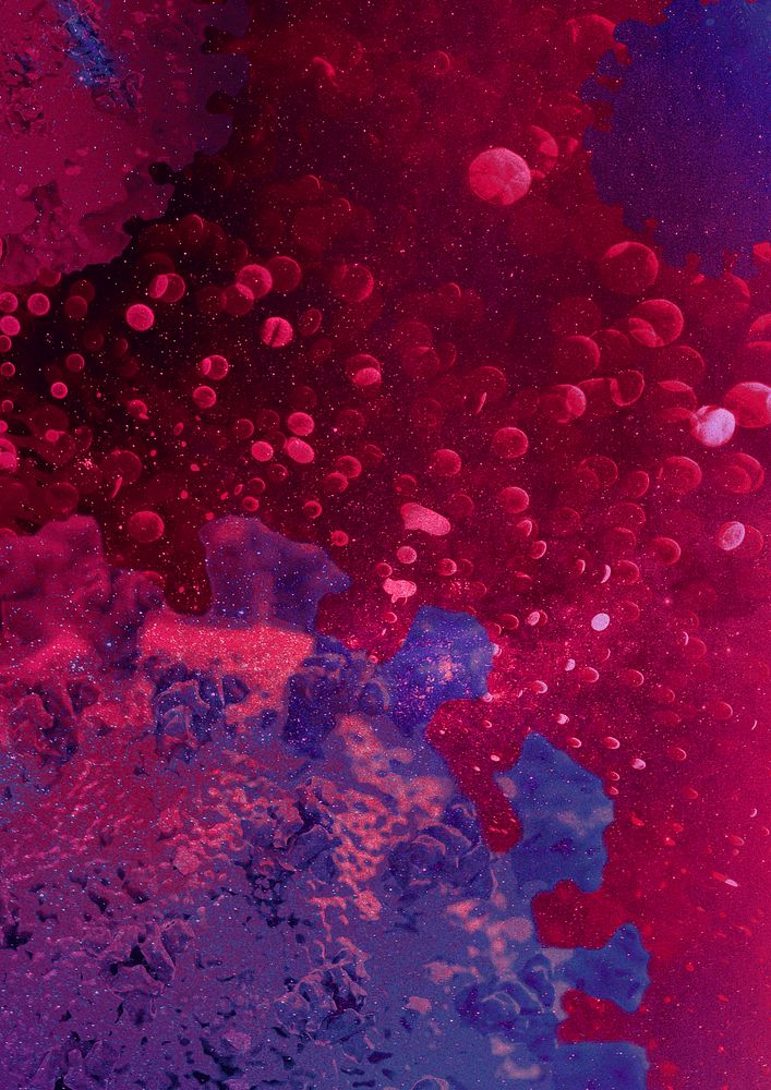 Red infectious coronavirus outbreak background