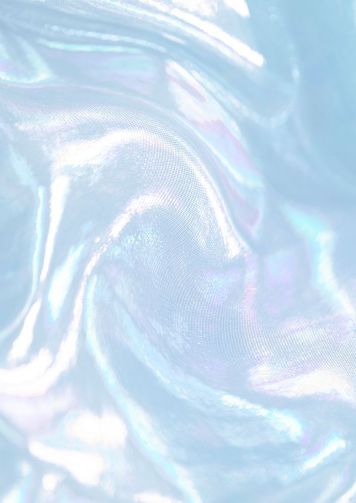 Light blue shiny holographic background