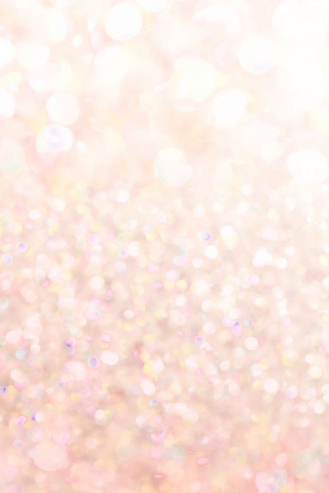 Light pink sparkles bokeh background background vector