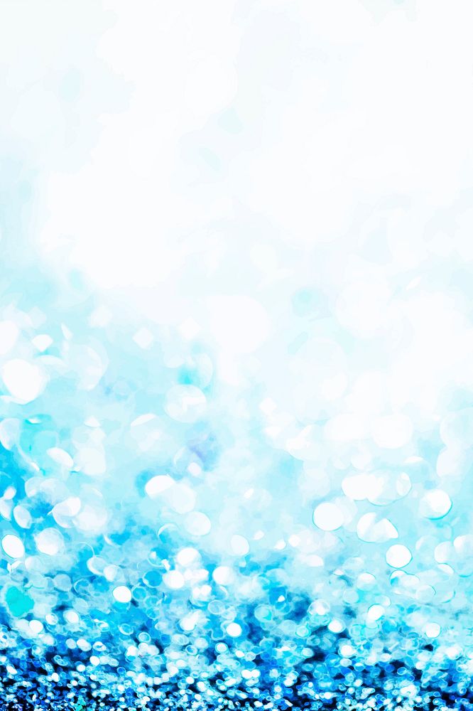 Shiny blue glitter textured background vector