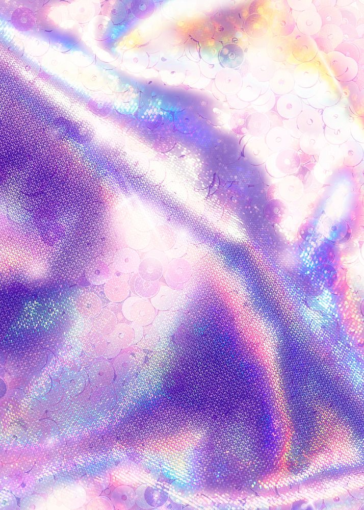 Purple shiny holographic background texture