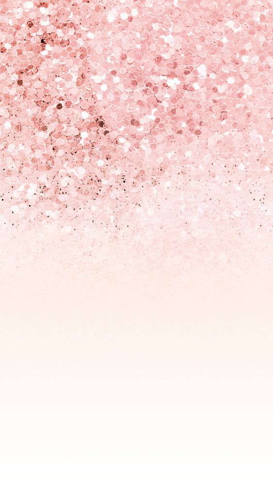 Pink ombre glitter textured mobile wallpaper