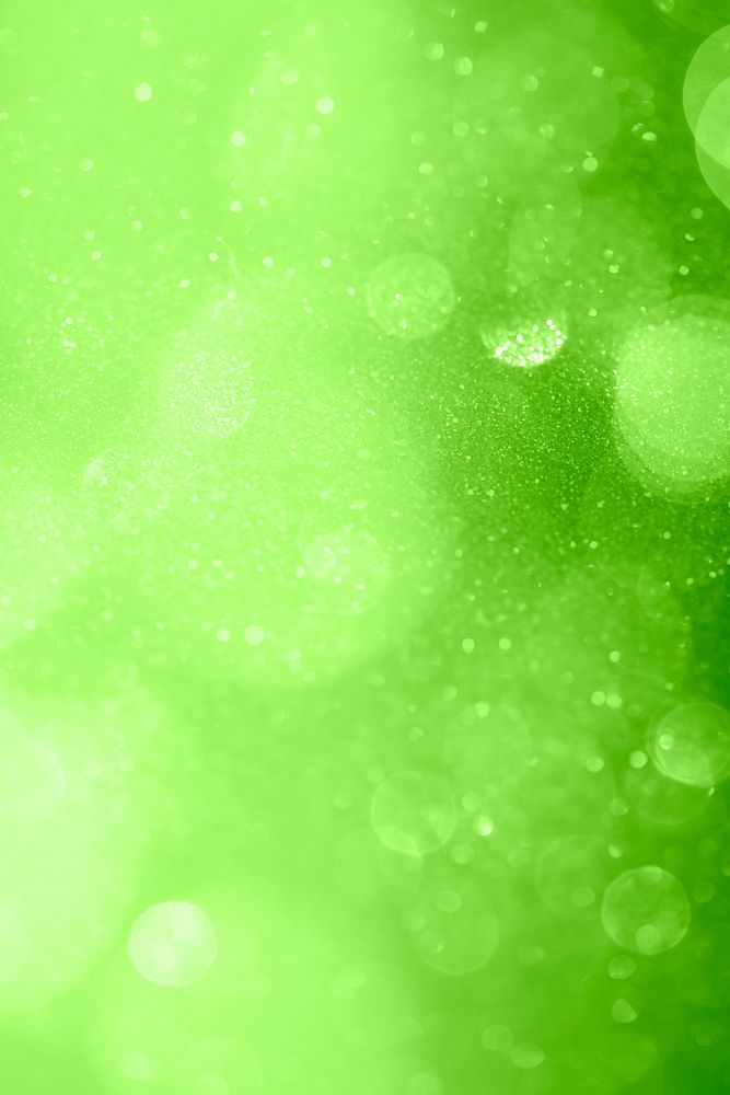 Glittery bokeh pattern green background | Premium Photo - rawpixel