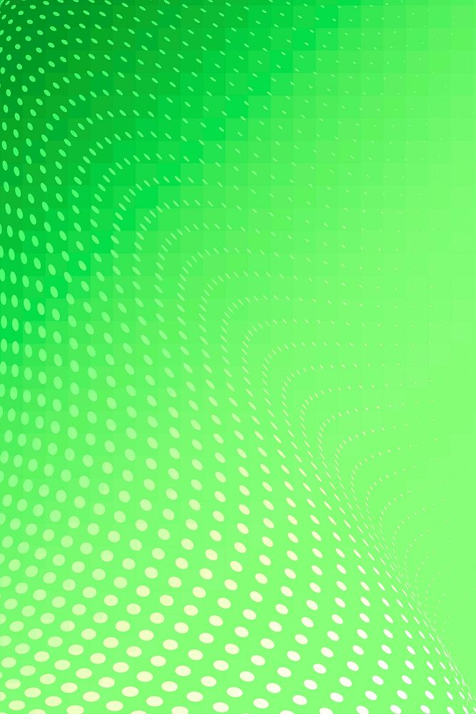 Bright green halftone background