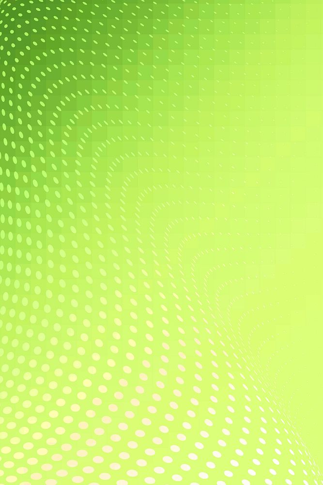 Lime green halftone background