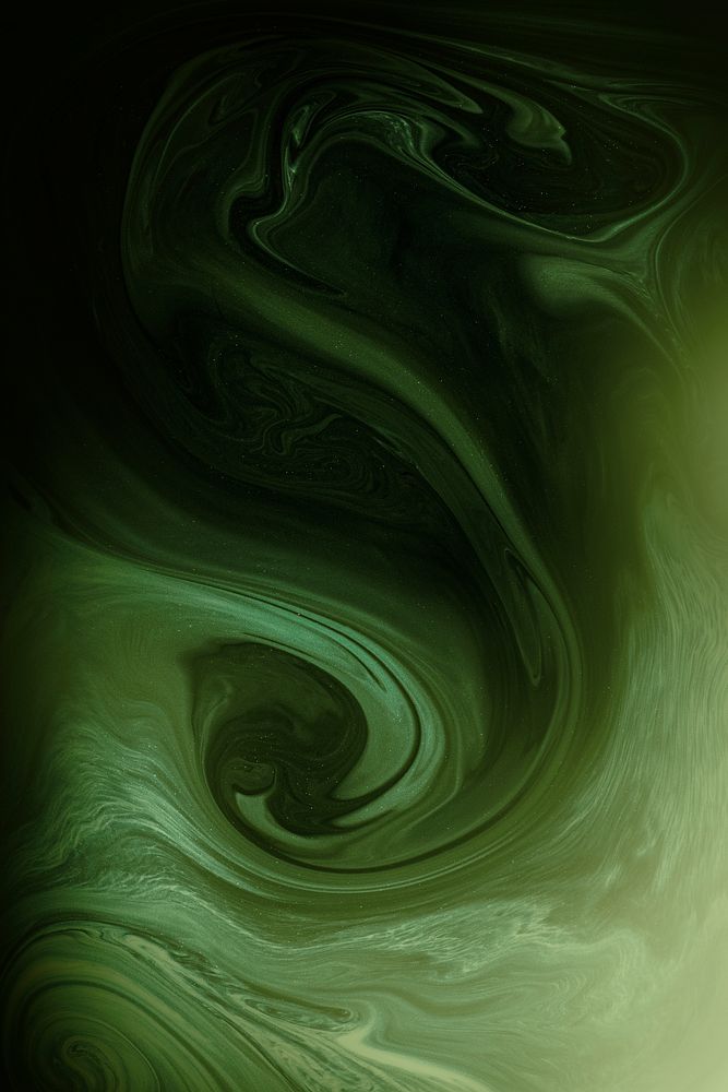 Dark green swirl patterned background