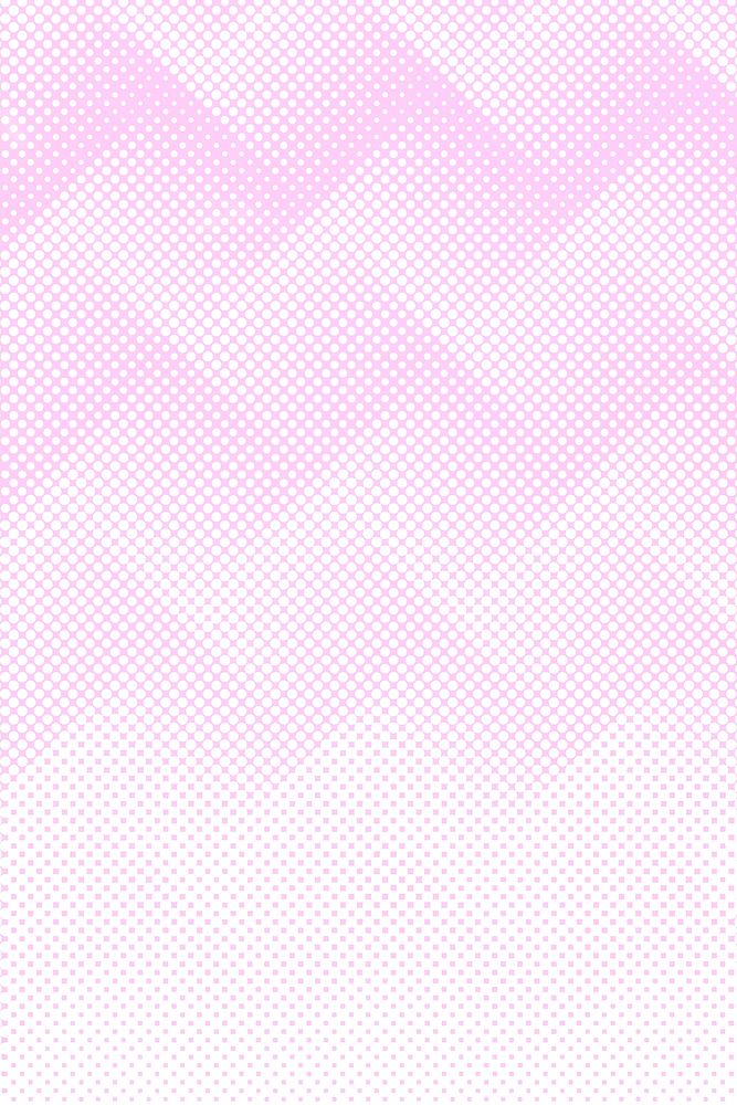 Pink zigzag halftone patterned background