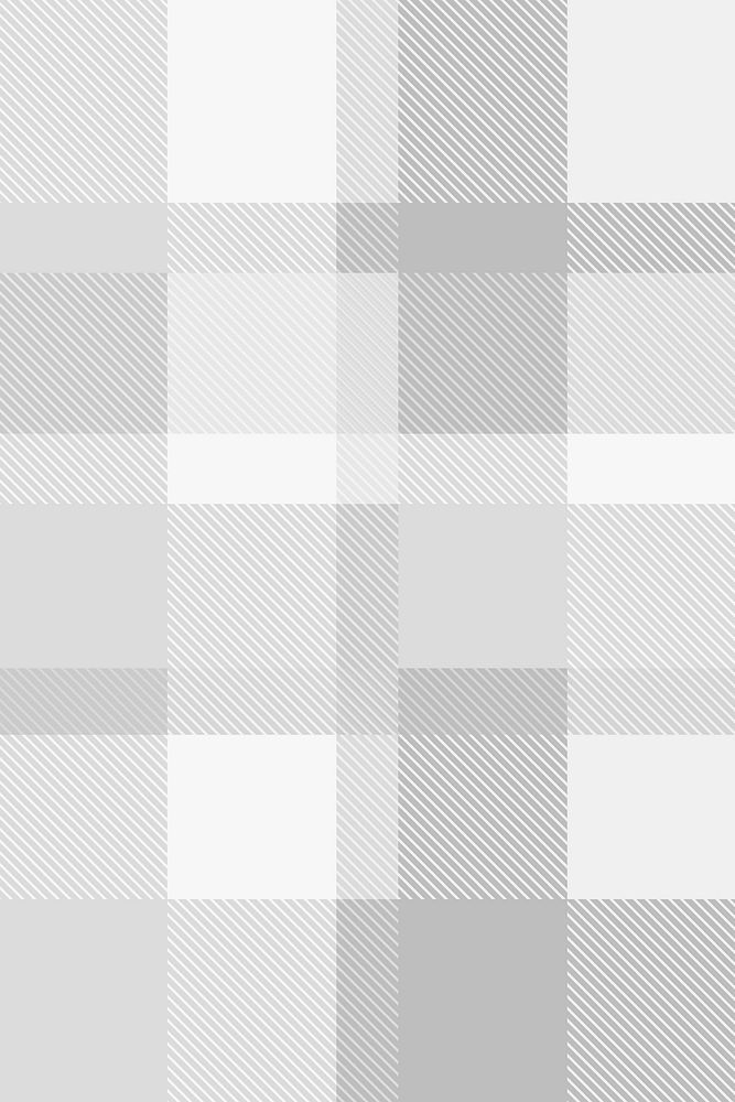 White and gray plaid patterned background