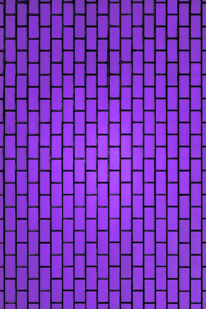 Purple brick wall pattern background