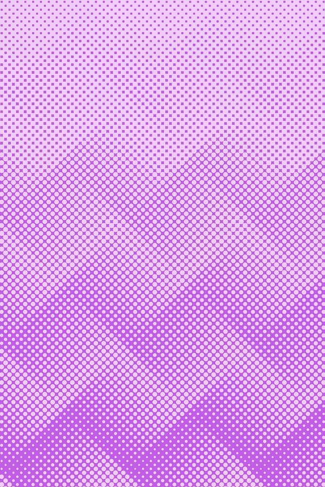 Halftone purple geometric patterned background