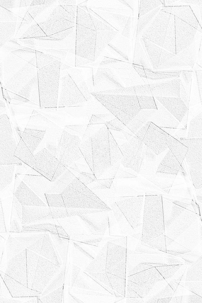 3D white geometric patterned background
