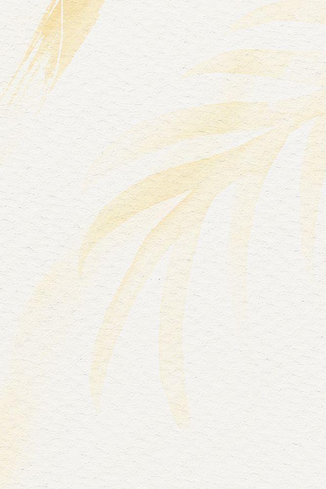 Yellow watercolor patterned background