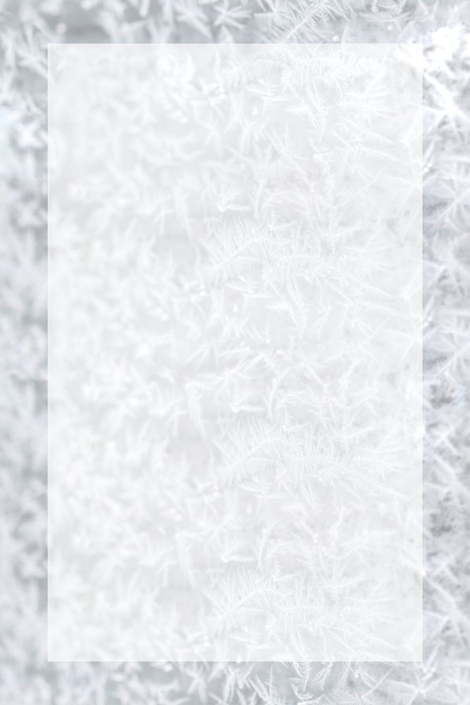 Ice flake background psd design space