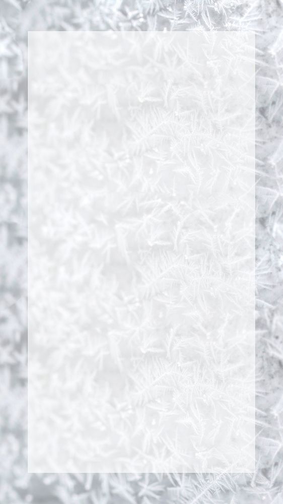 White ice flake psd phone wallpaper background
