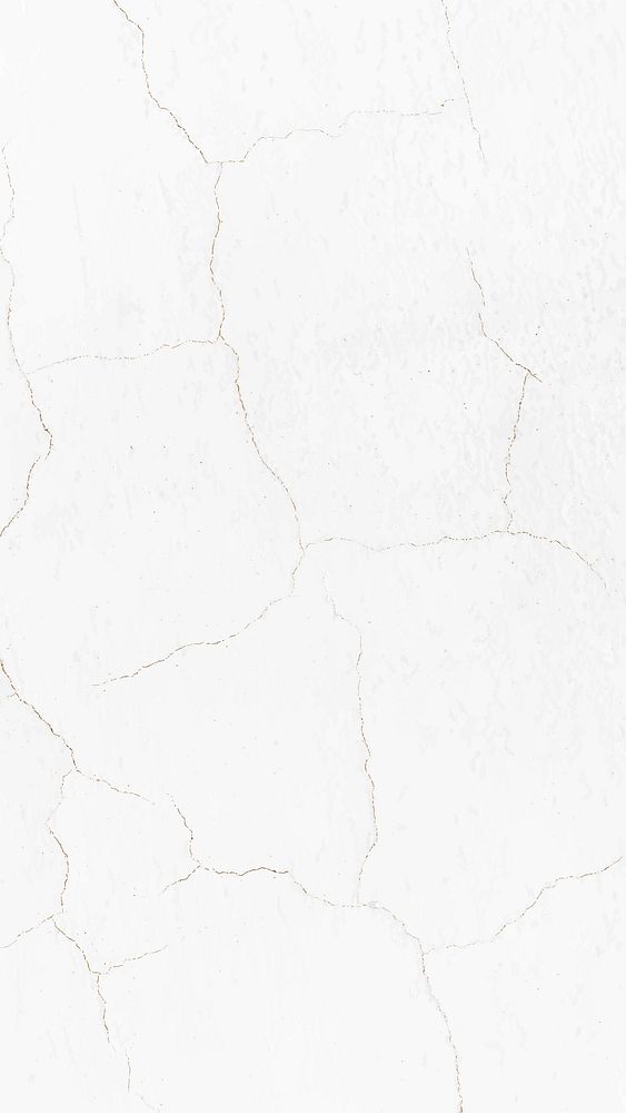 White cracked wall vector background