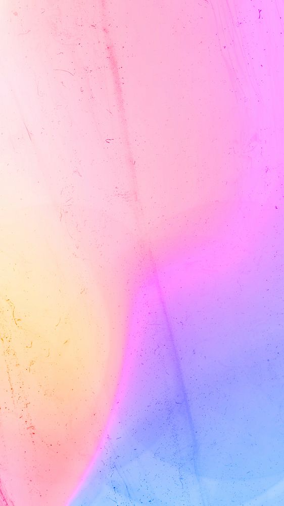 Holographic gradient texture background in watercolor