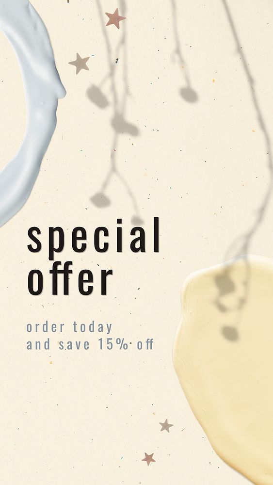 Special offer template collection vector