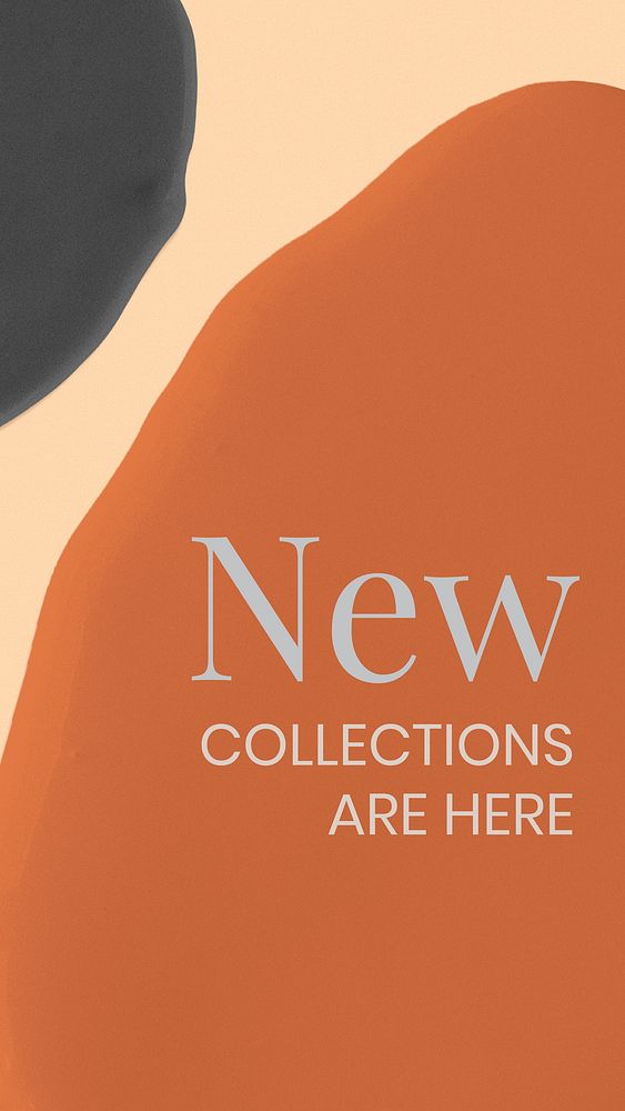 New collection are here template vector