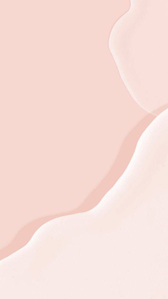 Pastel pink paint abstract phone wallpaper background