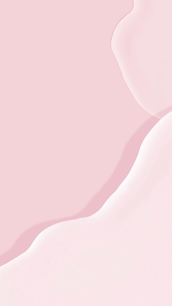 Minimal pink fluid texture phone wallpaper background