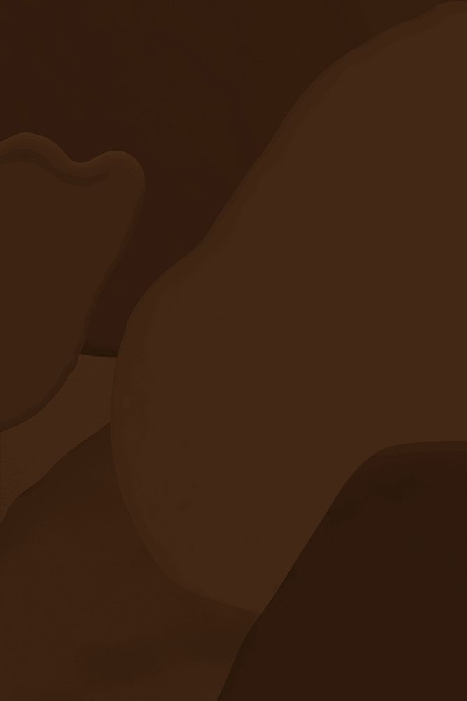 Fluid acrylic brown texture background with design space