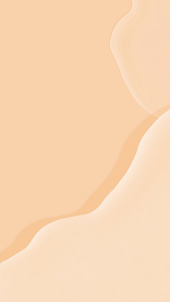 Peach puff beige acrylic texture phone wallpaper background