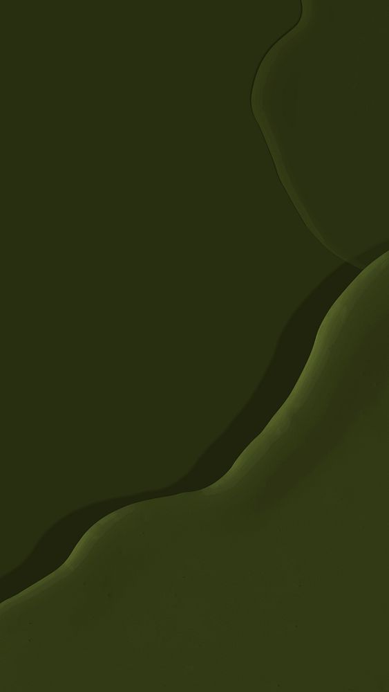 Dark green acrylic texture phone wallpaper background