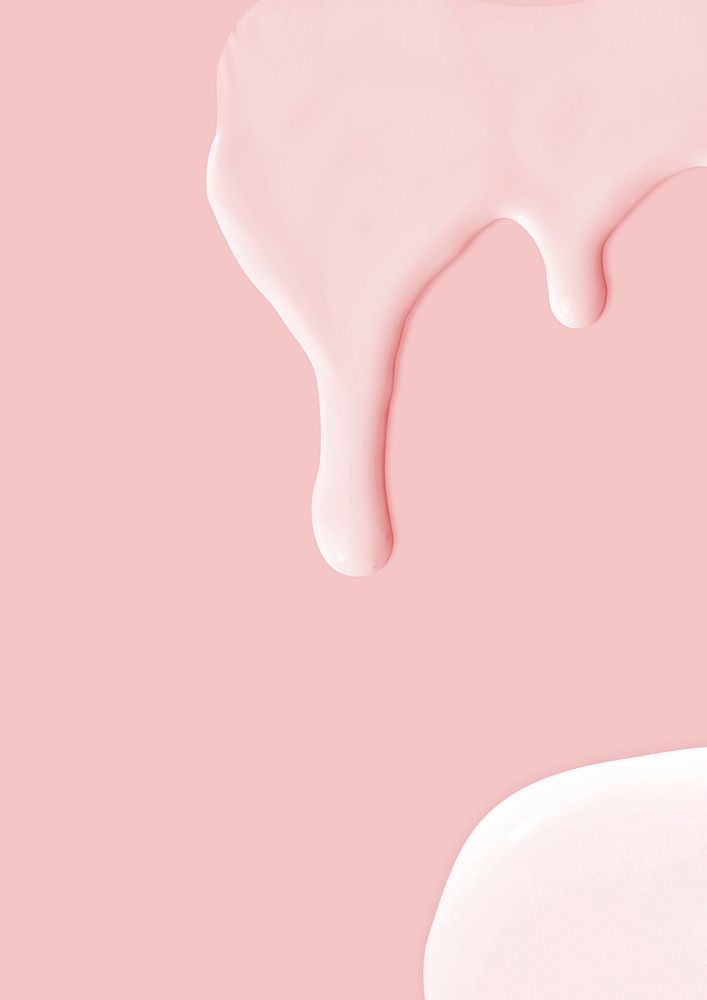 Pastel pink fluid texture background