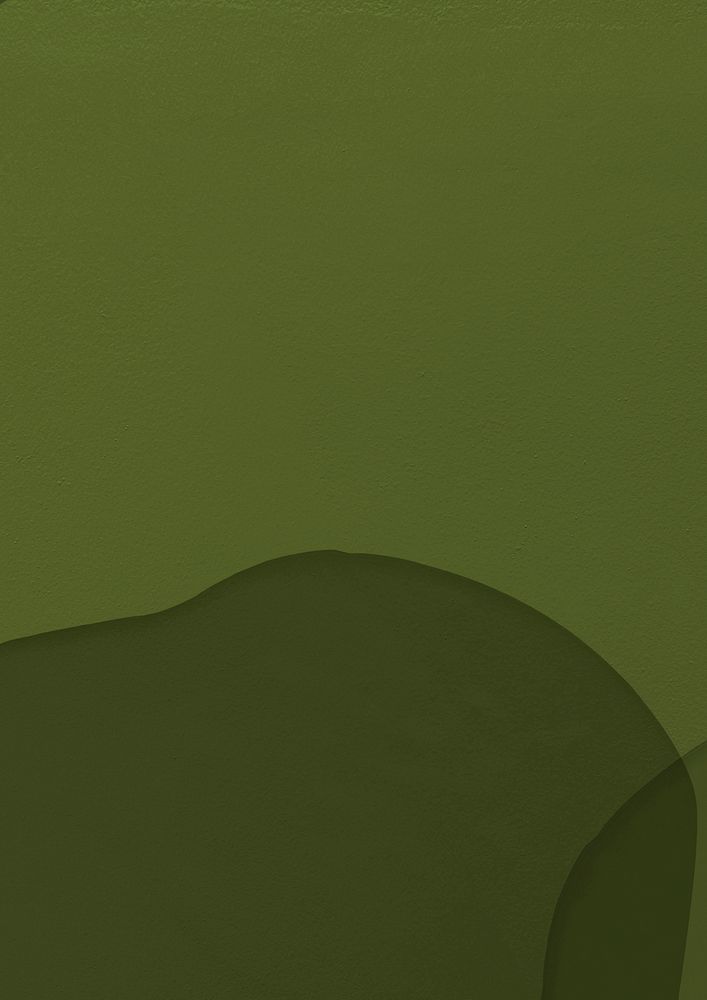 Watercolor paint texture dark olive green background