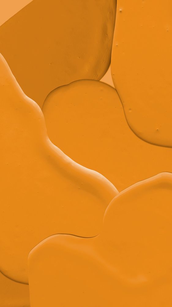 Acrylic texture background orange wallpaper