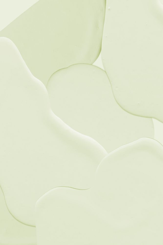 Thick pastel light green acrylic paint texture background