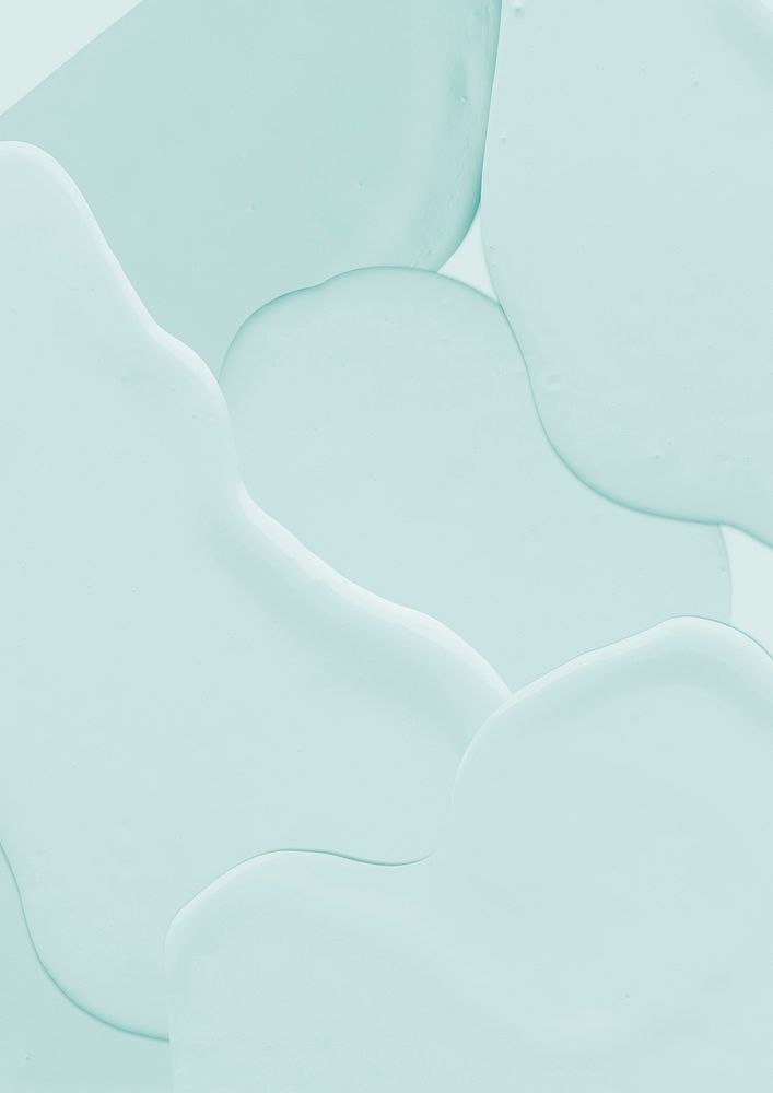 Thick pastel green acrylic paint texture background