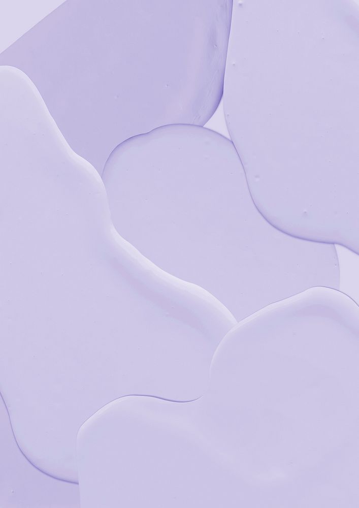 Thick pastel purple acrylic paint texture background