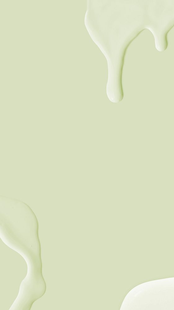 Pastel green fluid texture phone wallpaper