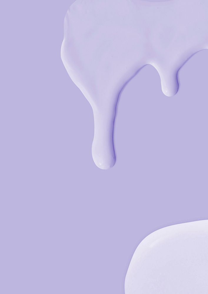 Fluid acrylic pastel purple poster background