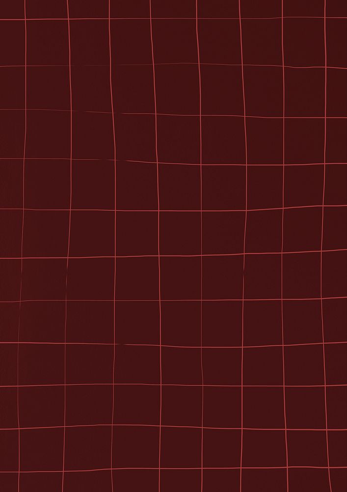 Grid pattern dark brown square geometric background deformed